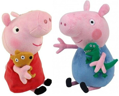 SPORTSHOLIC New Small Cute Pepa George Soft Stuffed Toy Combo 19 CM (7 inch approx) Washable For Kids Boys 2 To 6 Years - 19 cm(Multicolor)
SPORTSHOLIC New Small Cute Pepa George Soft Stuffed Toy Combo 19 CM (7 inch approx) Washable For Kids Boys 2 To 6 Years - 19 cm(Multicolor)