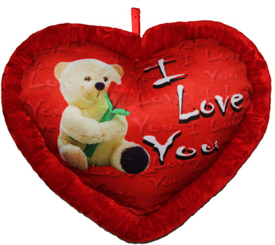Romee Heart Shape Pillow - 16 inch(Red)