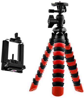 ALLMUSIC Best buy new arrival fully flexible Portable & Foldable Camera & Mobile Tripod with Mobile Clip Holder KA23 Bracket Fully Flexible Mount Cum Tripod Stand with Three-Dimensional Head & Quick Release Plate Gorilla Tripod 10" - DSLR , Smartphone & A
ALLMUSIC Best buy new arrival fully flexible Portable & Foldable Camera & Mobile Tripod with Mobile Clip Holder KA23 Bracket Fully Flexible Mount Cum Tripod Stand with Three-Dimensional Head & Quick Release Plate Gorilla Tripod 10" - DSLR , Smartphone & A