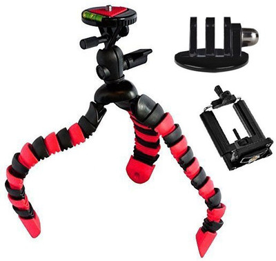 ALLMUSIC Best buy new arrival fully flexible Portable & Foldable Camera & Mobile Tripod with Mobile Clip Holder RT45 Bracket Fully Flexible Mount Cum Tripod Stand with Three-Dimensional Head & Quick Release Plate Gorilla Tripod 10" - DSLR , Smartphone & A
ALLMUSIC Best buy new arrival fully flexible Portable & Foldable Camera & Mobile Tripod with Mobile Clip Holder RT45 Bracket Fully Flexible Mount Cum Tripod Stand with Three-Dimensional Head & Quick Release Plate Gorilla Tripod 10" - DSLR , Smartphone & A