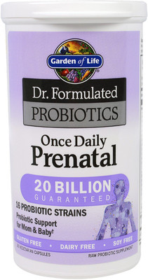 Garden of Life Dr. Formulated Probiotics Once Daily Prenatal 30 Veggie Caps(30 No)
Garden of Life Dr. Formulated Probiotics Once Daily Prenatal 30 Veggie Caps(30 No)