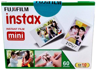 Fujifilm Instax Mini Picture Format Film - Value Pack 60 Shots Film Roll(Yes 800 ISO Pack of 6)
Fujifilm Instax Mini Picture Format Film - Value Pack 60 Shots Film Roll(Yes 800 ISO Pack of 6)