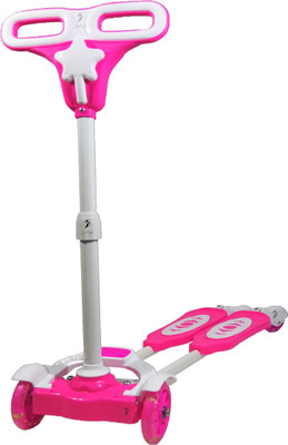 Jack Royal Height Adjustable Kids Kick Scooter for kids with LED Light Up Wheels Scooter Non Battery Operated Ride On(Pink)
Jack Royal Height Adjustable Kids Kick Scooter for kids with LED Light Up Wheels Scooter Non Battery Operated Ride On(Pink)