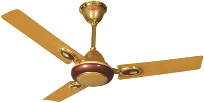 Candes SMARTY 900mm High Speed Copper Winding 3 Blade Ceiling Fan(Brown, Pack of 1)