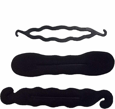 S R Enterprises hair juda bun hold twists ans staffys (pack of 3 pcs) Hair Accessory Set(Black)
S R Enterprises hair juda bun hold twists ans staffys (pack of 3 pcs) Hair Accessory Set(Black)