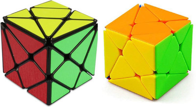 Nabhya High Speed Magic Rubik Cube Combo Set of 2 (Axis Cube Black &Axis Cube ) Puzzle Brainstorming Game Toy(2 Pieces)
Nabhya High Speed Magic Rubik Cube Combo Set of 2 (Axis Cube Black &Axis Cube ) Puzzle Brainstorming Game Toy(2 Pieces)