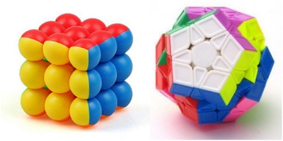 Nabhya High Speed Magic Rubik Cube Combo Set of 2 (Megaminx & 3X3 Bubble Cube) Puzzle Brainstorming Game Toy(2 Pieces)
Nabhya High Speed Magic Rubik Cube Combo Set of 2 (Megaminx & 3X3 Bubble Cube) Puzzle Brainstorming Game Toy(2 Pieces)
