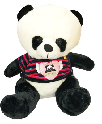 TALKING GANESHA Cute Panda Teddy Bear with T-Shirt Stuffed Soft Plush Toy Love Girl 30 cms - 30 cm(White)
TALKING GANESHA Cute Panda Teddy Bear with T-Shirt Stuffed Soft Plush Toy Love Girl 30 cms - 30 cm(White)