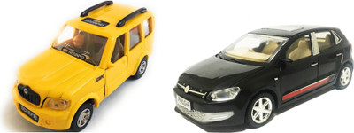 The Game Begins Combo Pack of Scorpio Car Toy and Polo Car miniature Car toys (Set of 2 Cars) - Value Pack | Yellow and Black(Yellow, Black)
The Game Begins Combo Pack of Scorpio Car Toy and Polo Car miniature Car toys (Set of 2 Cars) - Value Pack | Yellow and Black(Yellow, Black)