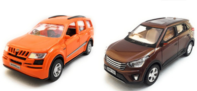 The Game Begins Combo Pack of XUV 500 Car Toy and Hyundai Creta miniature Car toys (Set of 2 Cars) - Value Pack | Orange and Brown(Orange, Brown)
The Game Begins Combo Pack of XUV 500 Car Toy and Hyundai Creta miniature Car toys (Set of 2 Cars) - Value Pack | Orange and Brown(Orange, Brown)