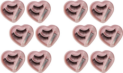 CartKing Eyelashes with Glue Combo Set, Natural & Easy to Wear, Eyelashes Adhesive Included, Waterproof, Lashes Fixer, Eyelashes Extension, Complete Eyelashes Accessories - 6 Thick Eyelashes(Pack of 12)
CartKing Eyelashes with Glue Combo Set, Natural & Easy to Wear, Eyelashes Adhesive Included, Waterproof, Lashes Fixer, Eyelashes Extension, Complete Eyelashes Accessories - 6 Thick Eyelashes(Pack of 12)