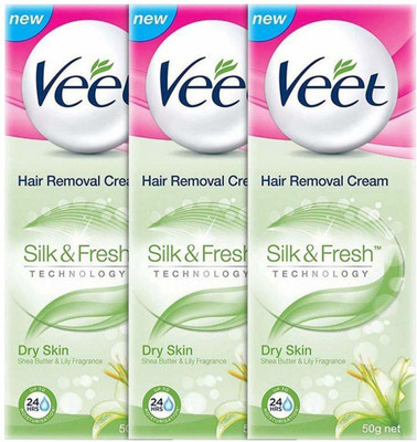 Veet .Veet Silk and Fresh Hair Removal Cream - 50 g × 2 pack Cream(150 g, Set of 3)
Veet .Veet Silk and Fresh Hair Removal Cream - 50 g × 2 pack Cream(150 g, Set of 3)