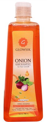 G GLOWSIK ONION SHAMPOO (700 ML) WITH APPLE CIDER VINEGAR , ARGAN , AMLA , BHRINGRAJ FOR HAIR GROWTH AND ANTI -DANDRUFF - 700 ML(700 ml)
G GLOWSIK ONION SHAMPOO (700 ML) WITH APPLE CIDER VINEGAR , ARGAN , AMLA , BHRINGRAJ FOR HAIR GROWTH AND ANTI -DANDRUFF - 700 ML(700 ml)