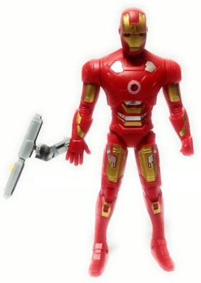MobiNok Avengers 2 Iron Man Age of Ultron Action Figure 19cms with LED light on chest with Hands, Legs Movabl) (Red)(Red)
MobiNok Avengers 2 Iron Man Age of Ultron Action Figure 19cms with LED light on chest with Hands, Legs Movabl) (Red)(Red)