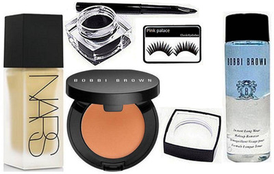 pink palace Eyelashes, Fluid Line Gel Eyeliner, Nars Foundation, Bobbi Brown Instant Long Wear Make Up Remover + Concealer(Set of 5)
pink palace Eyelashes, Fluid Line Gel Eyeliner, Nars Foundation, Bobbi Brown Instant Long Wear Make Up Remover + Concealer(Set of 5)