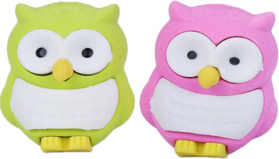 AutoVHPR Set of 2 Cute Green & Pink Owl shaped Eraser for School Children Non-Toxic Eraser(Set of 2, Multicolor)
AutoVHPR Set of 2 Cute Green & Pink Owl shaped Eraser for School Children Non-Toxic Eraser(Set of 2, Multicolor)