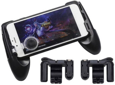 Furious3D Pubg Joystick Grip Extended Handle Game Controller + Trigger Sucker Gamepad with Mobile Phone Holder, Adjustable Mobile Game Controller Joystick Gaming Accessory Kit(Black, For Android, iOS)
Furious3D Pubg Joystick Grip Extended Handle Game Controller + Trigger Sucker Gamepad with Mobile Phone Holder, Adjustable Mobile Game Controller Joystick Gaming Accessory Kit(Black, For Android, iOS)