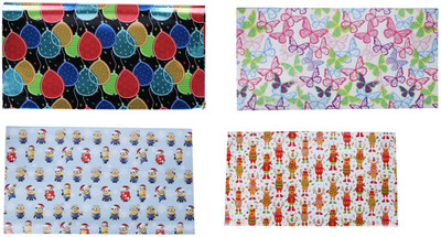AutoVHPR Pack of 4 Beautiful Designer Series 235 Gift Wrap Paper for Wrapping your Birthday Return and Corporate Gifts NA Plastic Gift Wrapper(Multicolor)
AutoVHPR Pack of 4 Beautiful Designer Series 235 Gift Wrap Paper for Wrapping your Birthday Return and Corporate Gifts NA Plastic Gift Wrapper(Multicolor)