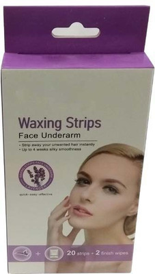 Beauty Studio Waxing Strips Face & Underarm (Lavender) Strips(12 g)