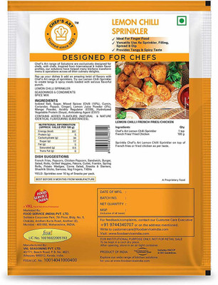 chef's art Lemon Chilli Sprinkler, 500 grm(500 g)