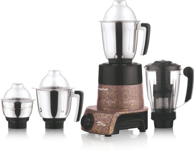 ROYAL TOUCH BLAZO 750 Mixer Grinder(Brown, 4 Jars)