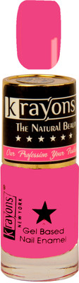 KRAYONS GEL BASE GLOSSY EFFECT NAIL POLISH ENAMEL COLOR, 6ML SAFE DRY FAST COLLECTION FOR WOMEN, TEENS, KIDS ANGEL PINK
KRAYONS GEL BASE GLOSSY EFFECT NAIL POLISH ENAMEL COLOR, 6ML SAFE DRY FAST COLLECTION FOR WOMEN, TEENS, KIDS ANGEL PINK