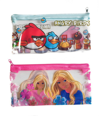 Feel Alive Angry Birds :: Barbie Cartoon Art Plastic Pencil Boxes(Set of 2, Multicolor)
Feel Alive Angry Birds :: Barbie Cartoon Art Plastic Pencil Boxes(Set of 2, Multicolor)