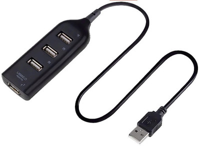 ELECTRO USB Hub Mini USB 2.0 Hi-Speed 4-Port Adapter for PC Laptop USB Adapter(Black)
ELECTRO USB Hub Mini USB 2.0 Hi-Speed 4-Port Adapter for PC Laptop USB Adapter(Black)