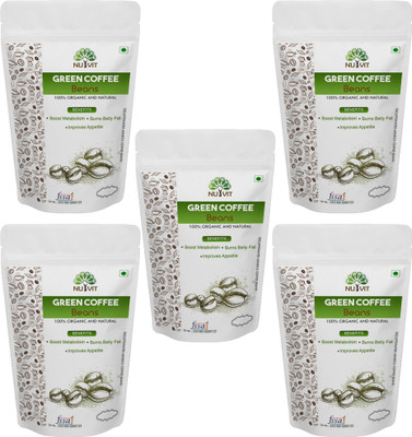 nutvit Best Quality Organic Green Coffee Beans Powder for Weight Management 200g (Pack of 5) Instant Coffee 200 g(Pack of 5)
nutvit Best Quality Organic Green Coffee Beans Powder for Weight Management 200g (Pack of 5) Instant Coffee 200 g(Pack of 5)