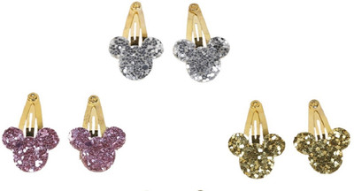 Shop Frenzy Tic tac fancy shimmer imported hairclip accessory set Tic Tac Clip(Gold, Silver, Pink)
Shop Frenzy Tic tac fancy shimmer imported hairclip accessory set Tic Tac Clip(Gold, Silver, Pink)