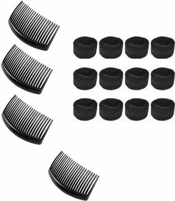 Chooz Designer Studio Hair Comb Pack of 4 Pcs Black Clip with 12 Pcs Black Hairband Hair Accessories for Womens/Girls Hair Clip(Black)
Chooz Designer Studio Hair Comb Pack of 4 Pcs Black Clip with 12 Pcs Black Hairband Hair Accessories for Womens/Girls Hair Clip(Black)
