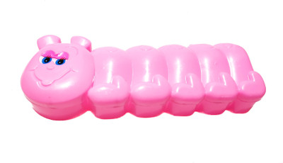 Feel Alive Small Pencil Box Cute Caterpillar Art Plastic Pencil Box(Set of 1, Pink)
Feel Alive Small Pencil Box Cute Caterpillar Art Plastic Pencil Box(Set of 1, Pink)