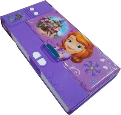 CraftEra Jumbo Pencil Box Sofia design on jumbo size pencil box Art Plastic Pencil Box(Set of 1, Purple)
CraftEra Jumbo Pencil Box Sofia design on jumbo size pencil box Art Plastic Pencil Box(Set of 1, Purple)