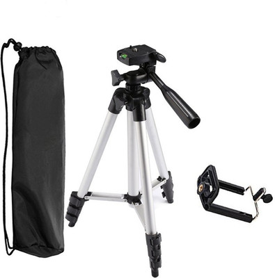 LIFEMUSIC Flexible and Foldable Camera Tripod with Mobile Holder Bracket Standwith 3D Head & Quick Release Plate Tripod-3110 Portable Adjustable Aluminum Lightweight Camera Stand With Three-Dimensional Head & Quick Release Plate For Video Cameras and mobi
LIFEMUSIC Flexible and Foldable Camera Tripod with Mobile Holder Bracket Standwith 3D Head & Quick Release Plate Tripod-3110 Portable Adjustable Aluminum Lightweight Camera Stand With Three-Dimensional Head & Quick Release Plate For Video Cameras and mobi
