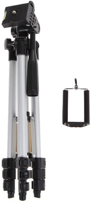 lifemusic 3110 Adjustable Head Aluminum Extendable Camera-Tripod With Bag Tripod (Silver, Supports Up to 1000 g) Tripod // Universal Travel 3110 Portable and Foldable Camera Mobile Tripod with 12X Telephoto Lens Compatible with All Smartphones (multicolor
lifemusic 3110 Adjustable Head Aluminum Extendable Camera-Tripod With Bag Tripod (Silver, Supports Up to 1000 g) Tripod // Universal Travel 3110 Portable and Foldable Camera Mobile Tripod with 12X Telephoto Lens Compatible with All Smartphones (multicolor