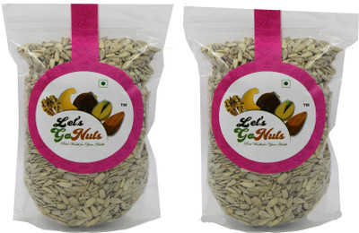 LET'S GO NUTS Sunflower Seeds(1000 g, Pack of 2)