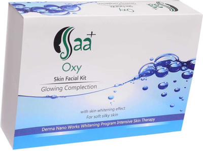 SSAAPlus Oxy Facial For Beauty with skin whitening effect for soft silky skin Oxy Facial Kit for type Skin. 400 g
SSAAPlus Oxy Facial For Beauty with skin whitening effect for soft silky skin Oxy Facial Kit for type Skin. 400 g