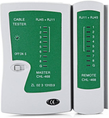 WEBDOO INFOTECH RJ45 Network Cable Tester Ethernet LAN Wire Line Tester Tool Network Interface Card (White) Network Interface Card(White)
WEBDOO INFOTECH RJ45 Network Cable Tester Ethernet LAN Wire Line Tester Tool Network Interface Card (White) Network Interface Card(White)