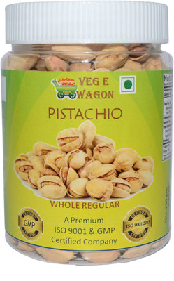 Veg E Wagon Pista Whole Regular 250 Pistachios(250 g, Plastic Bottle)