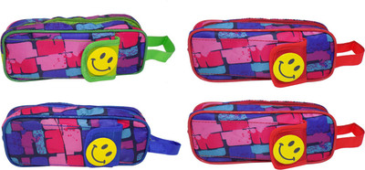 Confidence School Accessories Pencil Pouches Gift For Boys And Girls, Set Of 4, ,Multicolor Art Artificial Leather Pencil Boxes(Set of 4, Multicolor)
Confidence School Accessories Pencil Pouches Gift For Boys And Girls, Set Of 4, ,Multicolor Art Artificial Leather Pencil Boxes(Set of 4, Multicolor)