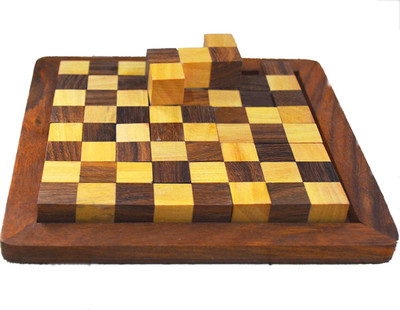 WoodCart Handmade Wooden 3D Puzzle Square Shape Chess Mix Plate 13 Pieces(13 Pieces)
WoodCart Handmade Wooden 3D Puzzle Square Shape Chess Mix Plate 13 Pieces(13 Pieces)