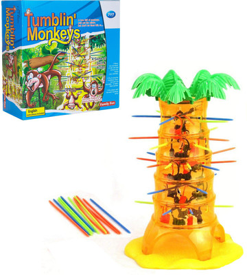 Wishkey Tumbling Monkeys Toy Set A game of Skill $ action