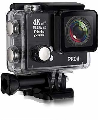 SpadeAces 4K CAMERA Ultra HD Action Camera Sports and Action Camera(Black, 16 MP)