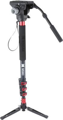 Kodak M580 With Large Metal Hydraulic Head & 3 Level Support Base Monopod(Black, Supports Up to 6000 g)
Kodak M580 With Large Metal Hydraulic Head & 3 Level Support Base Monopod(Black, Supports Up to 6000 g)