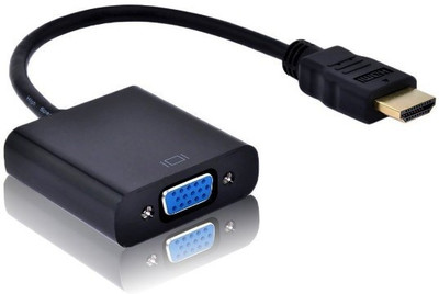 SACRO TV-out Cable NNW_444N HDMI to VGA Cable compatible for laptop/PC/TV/Tablet/Projector/Xbox(Black, For Computer)
SACRO TV-out Cable NNW_444N HDMI to VGA Cable compatible for laptop/PC/TV/Tablet/Projector/Xbox(Black, For Computer)
