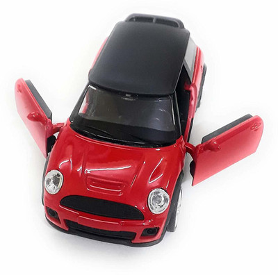 KTRS Mini Cooper Die-Cast Metal Car Toy with Openable Doors and Pull Back Action | White Color(Red)
KTRS Mini Cooper Die-Cast Metal Car Toy with Openable Doors and Pull Back Action | White Color(Red)