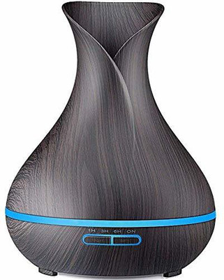 Foolzy Essential Oil Diffuser, 400ml Wood Grain Aromatherapy Diffuser Ultrasonic Cool Mist Humidifier with Color LED Lights Changing and Waterless Auto Shut-off for Bedroom Office Home Baby Room Yoga Portable Room Air Purifier(Black)
Foolzy Essential Oil Diffuser, 400ml Wood Grain Aromatherapy Diffuser Ultrasonic Cool Mist Humidifier with Color LED Lights Changing and Waterless Auto Shut-off for Bedroom Office Home Baby Room Yoga Portable Room Air Purifier(Black)
