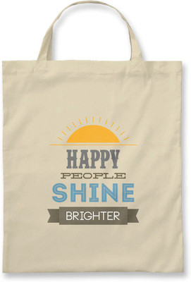 Rawpockets Rawbags'Happy people Shine Brighter'- Natural Colour tote bag Multipurpose Bag(Beige, 5 L)
Rawpockets Rawbags'Happy people Shine Brighter'- Natural Colour tote bag Multipurpose Bag(Beige, 5 L)