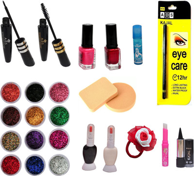 ADS Professional Makeup Combo (24 in 1)(Set of 24)