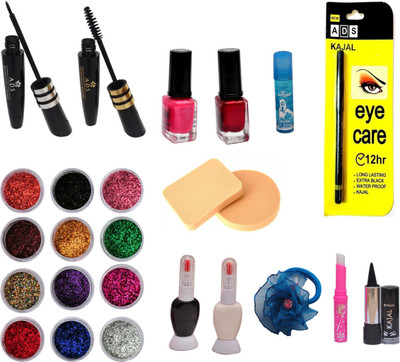 ADS Best Makeup Combo (24 in 1)(Set of 24)